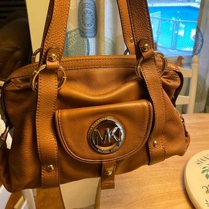 Michael Kors leather satchel